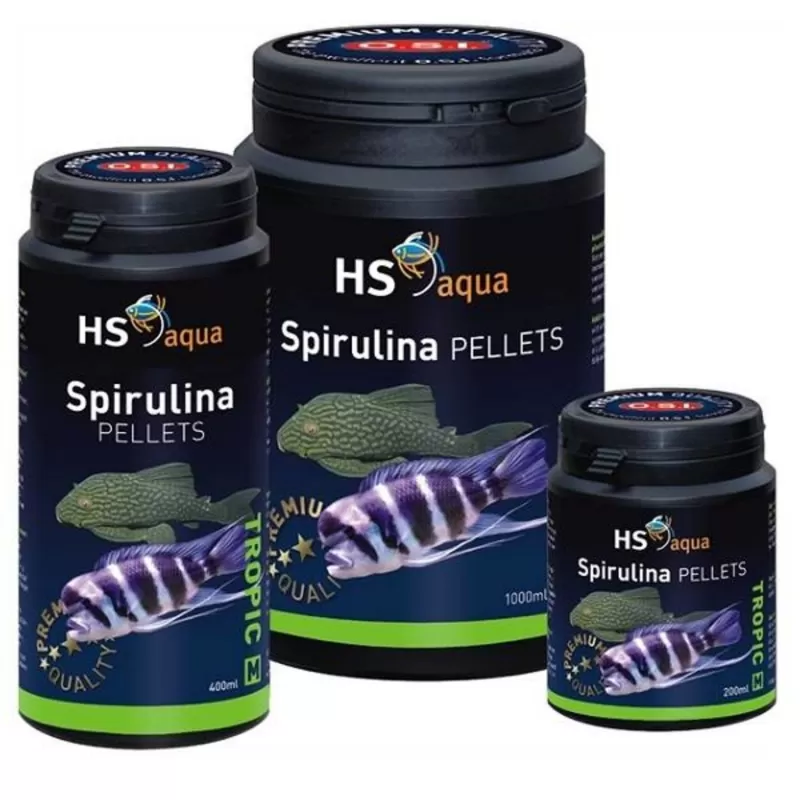 HS AQUA SPIRULINA PELLETS M 200 ML