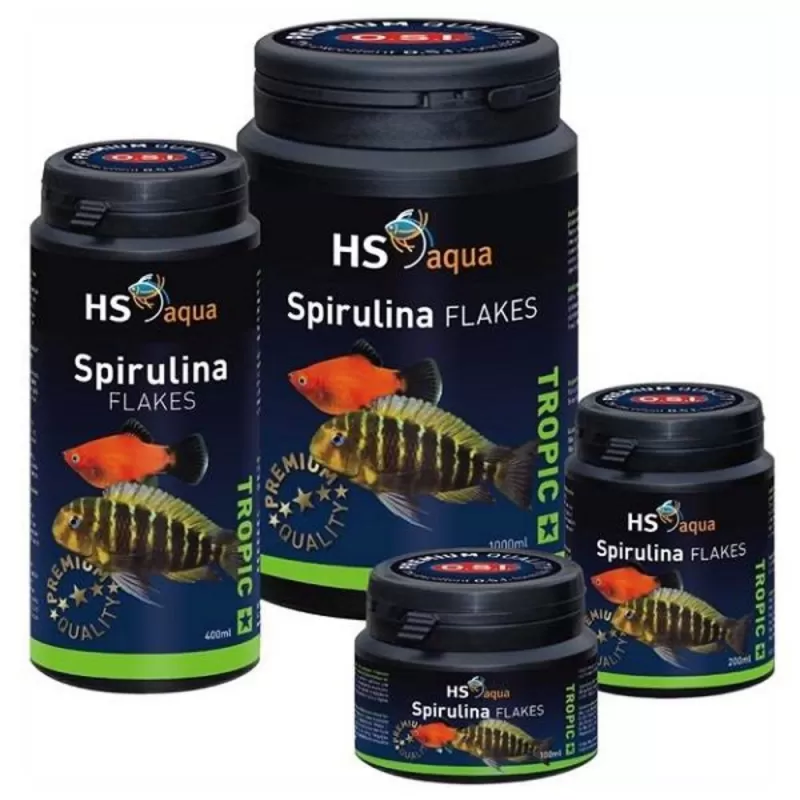 HS AQUA SPIRULINA FLAKES 400 ML HS AQUA SPIRULINA FLAKES 400 ML