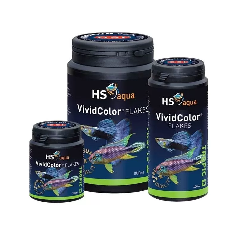 HS AQUA VIVID COLOR FLAKES 400 ML