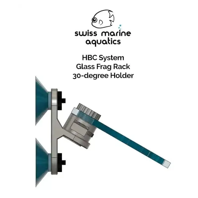 Swiss marine HBC Glass Frag Rack Pro 200 mm 30° Holders