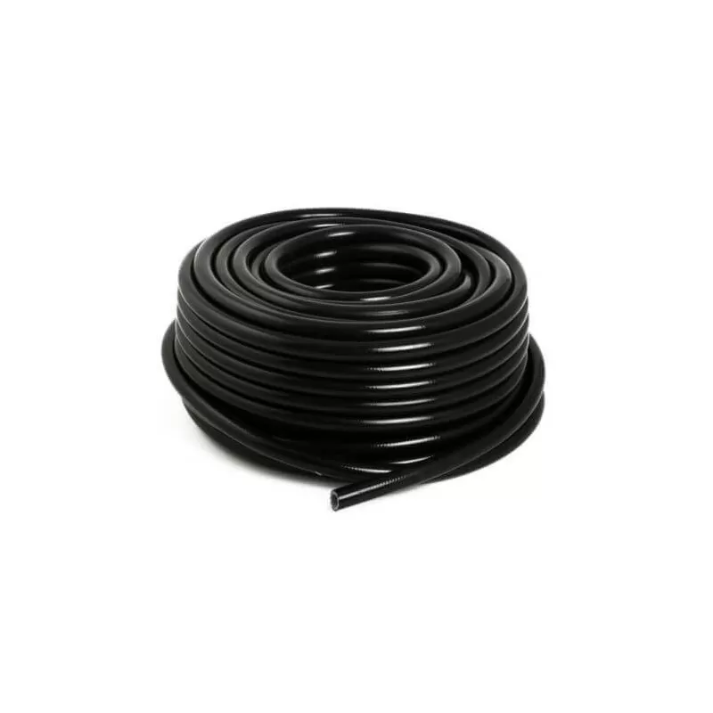 Siliconenslang Zwart 4/6mm (per meter)