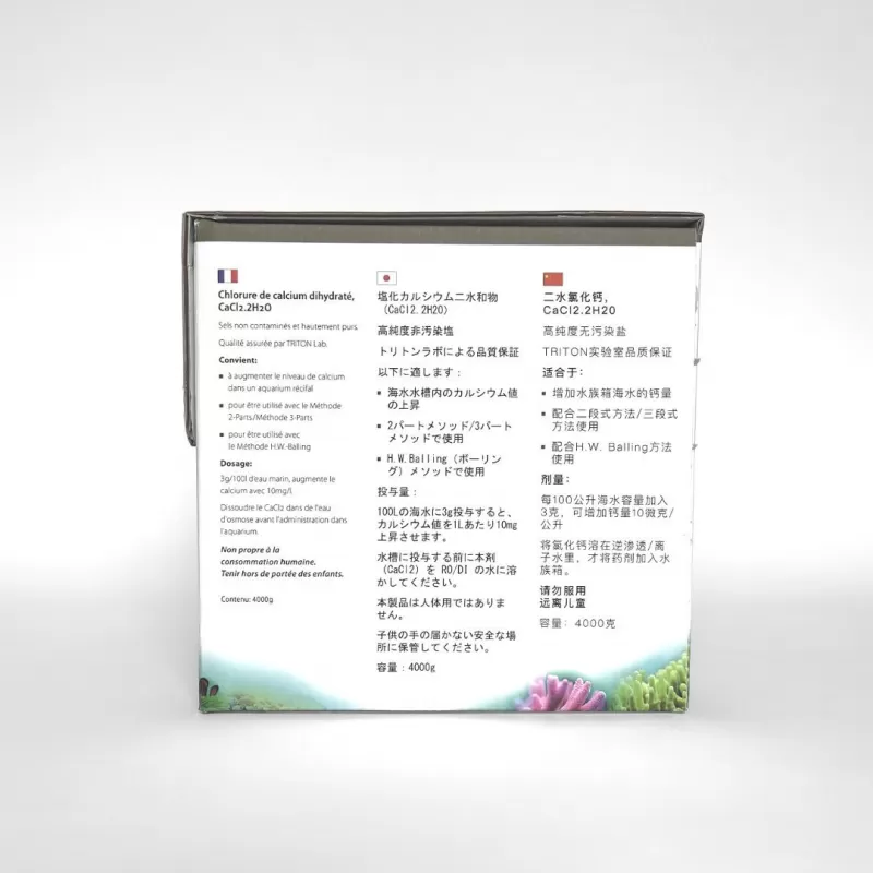 Triton CaCL2 (Kalzium) – 4 kg