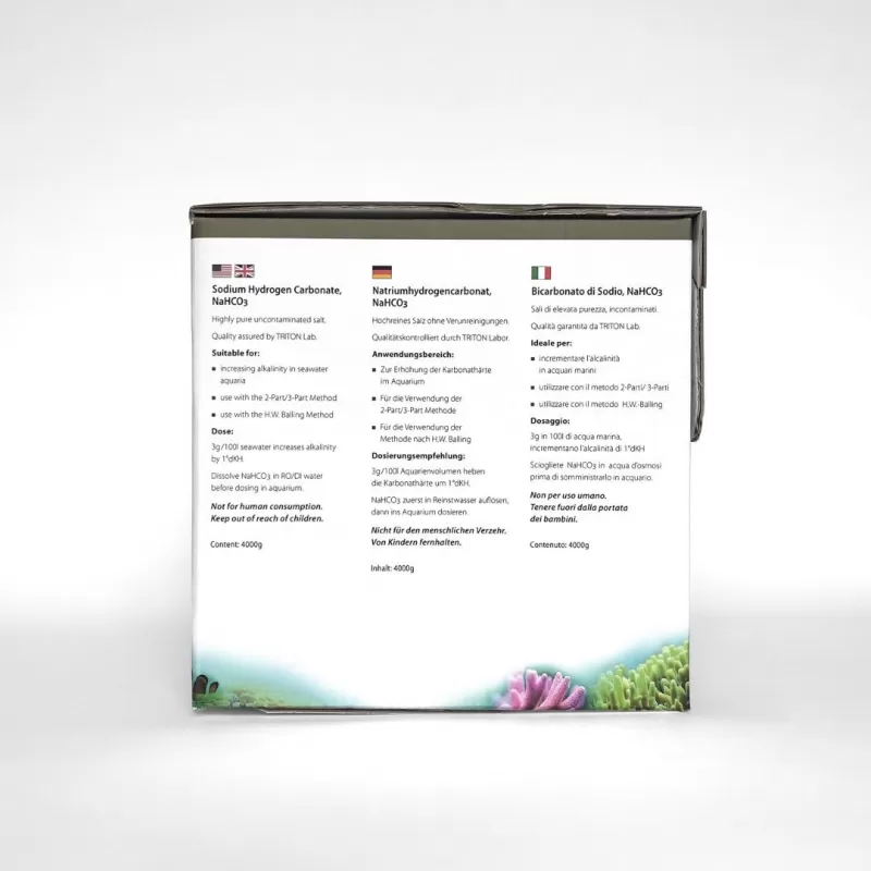 Triton NaHC03 (natriumwaterstofcarbonaat) - 4kg