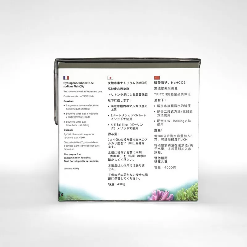Triton NaHC03 (natriumwaterstofcarbonaat) - 4kg