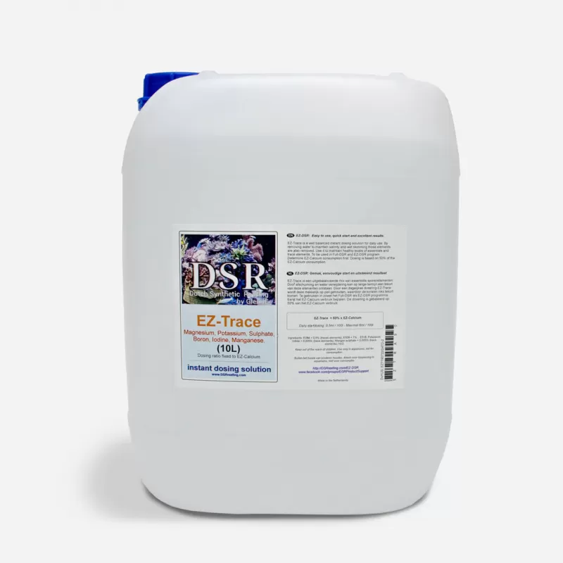 DSR EZ Trace Spurenelementmischung 10L bestellen? l Coralandfishstore.nl DSR EZ Trace Spurenelementmischung 10L bestellen? l Coralandfishstore.nl