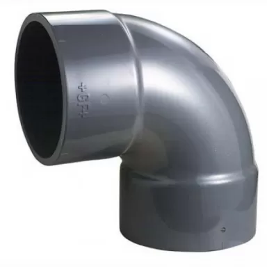 PVC knie 50mm 90gr