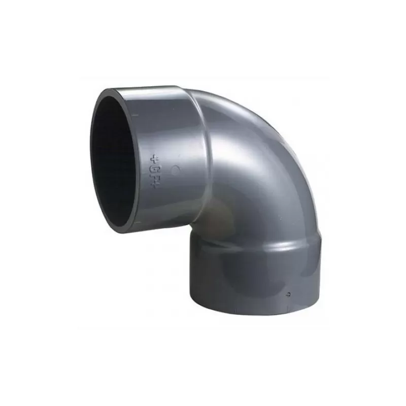 PVC knie 50mm 90gr