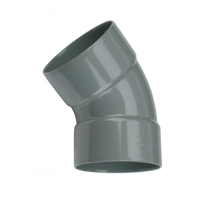 PVC knie 20mm 45gr