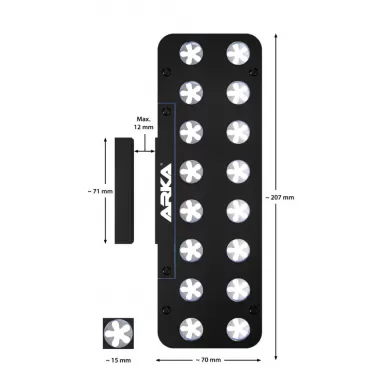 Möchten Sie Arca Acrylic Frag Rack Deck mit Magnet und 16 Löchern kaufen? | Corallandfishstore