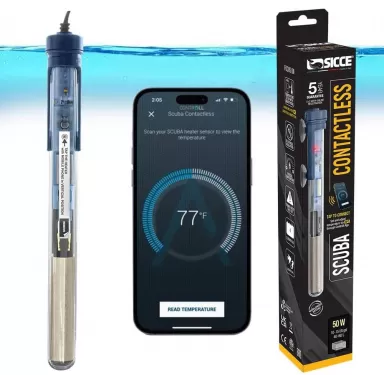 Sicce SCUBA CTL Submersible Heater 50w