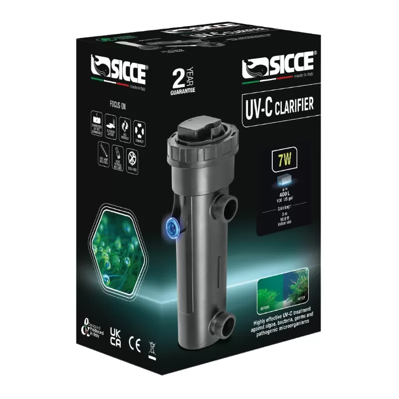 Sicce UV-C-Klärer - kaufen? | Coralandfishstore.nl Sicce UV-C-Klärer - kaufen? | Coralandfishstore.nl