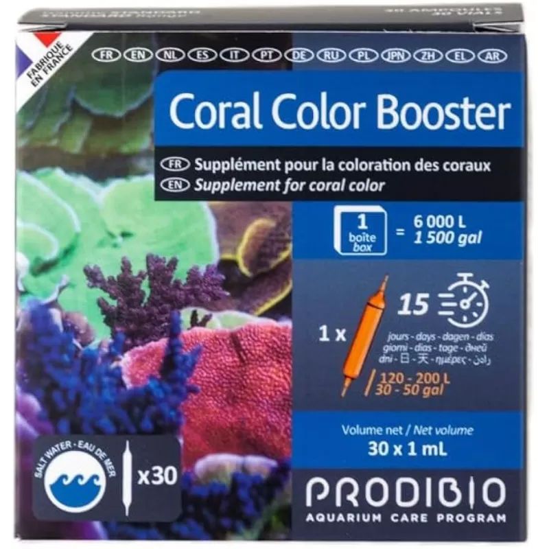 Prodibio Coral Color Booster 30 Ampullen Prodibio Coral Color Booster 30 Ampullen