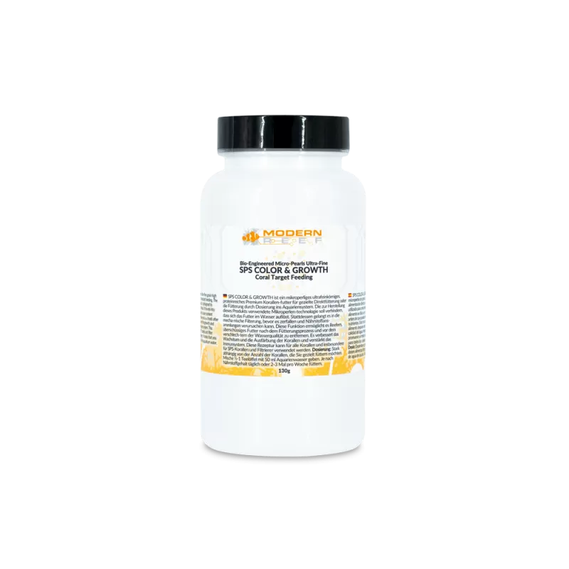 Modern Reef SPS Color & Growth (Micro-Pearl Ultra-Fine) 130g Modern Reef SPS Color & Growth (Micro-Pearl Ultra-Fine) 130g
