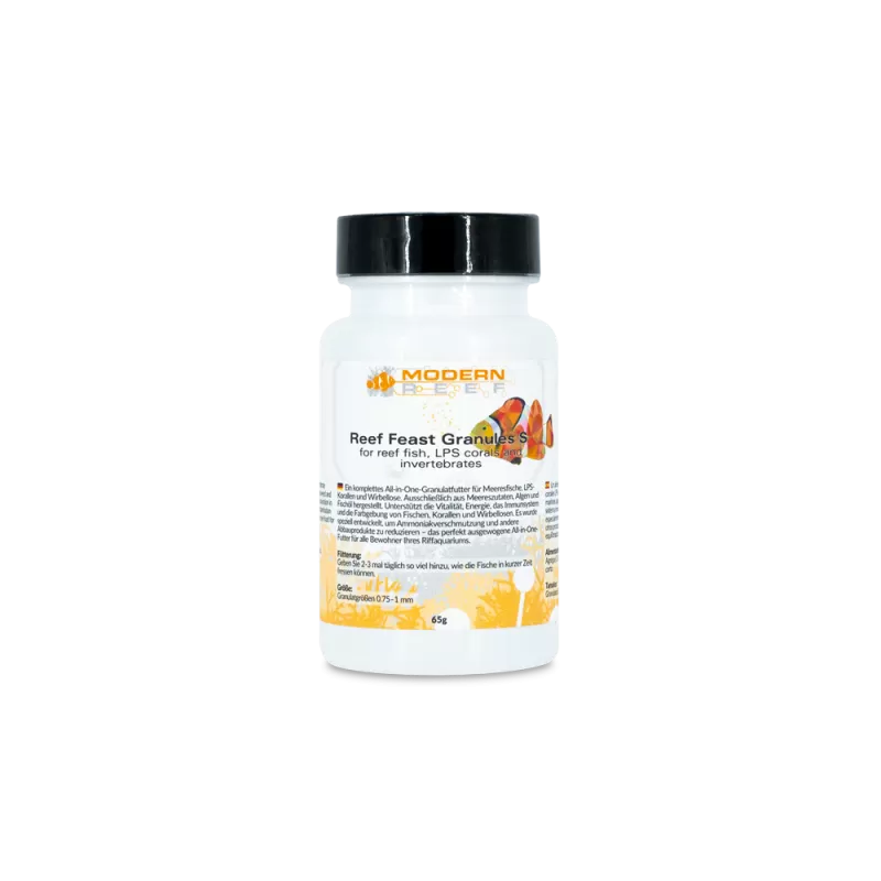Modern Reef Reef Feast Granules S 65g Modern Reef Reef Feast Granules S 65g