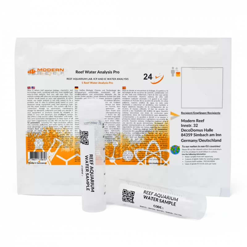 Modern Reef Reef Water Analysis Pro 6er-Pack Modern Reef Reef Water Analysis Pro 6er-Pack