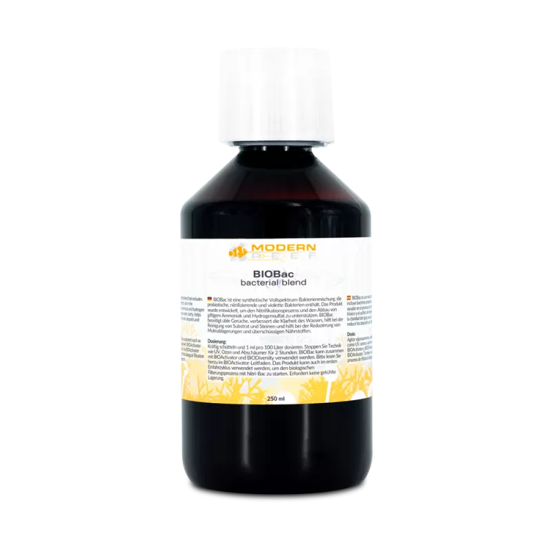 Modern Reef BIOBac Bakterienmischung 250 ml Modern Reef BIOBac Bakterienmischung 250 ml