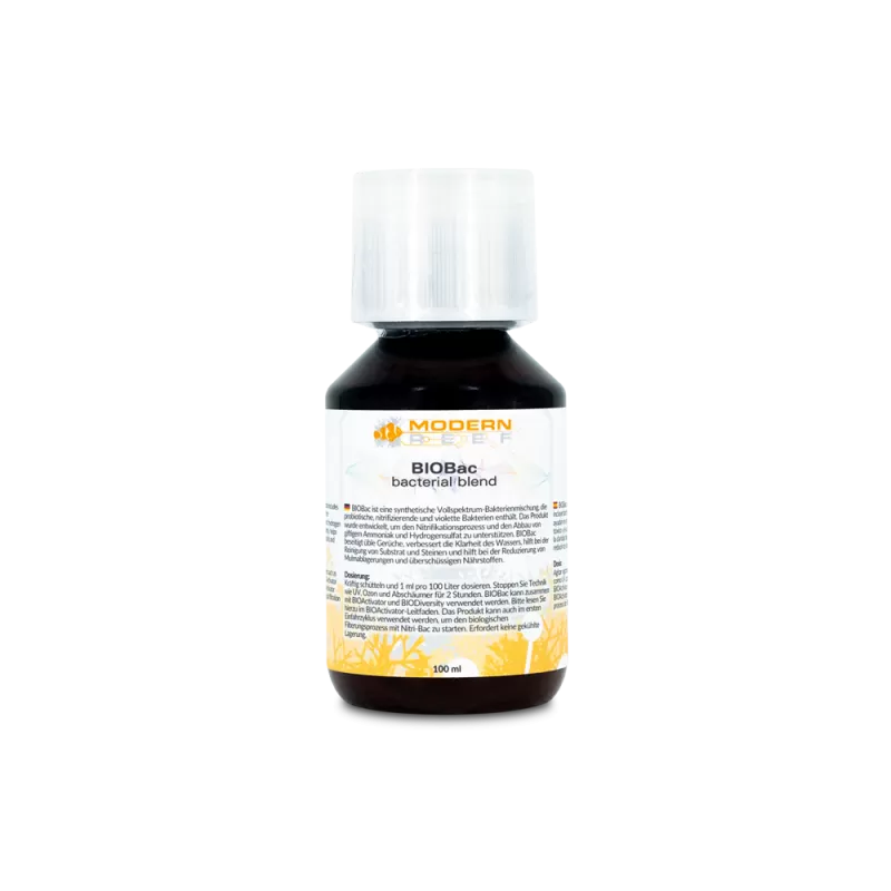 Modern Reef BIOBac Bakterienmischung 100 ml Modern Reef BIOBac Bakterienmischung 100 ml