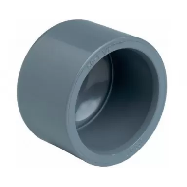PVC eindkap 50mm