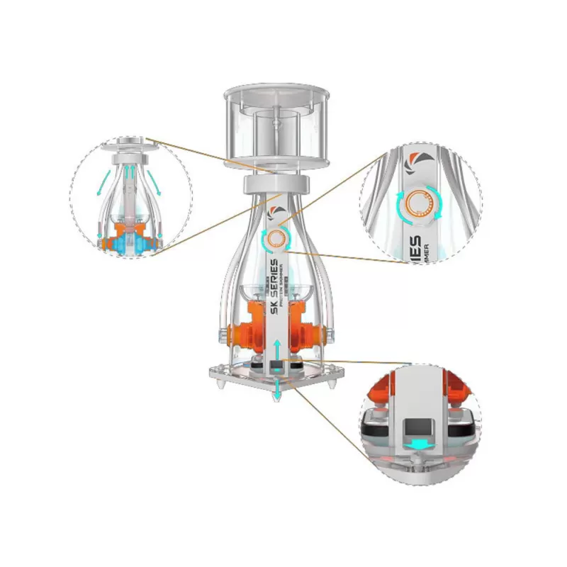 Maxspect Jump Skimmer 400 - 400-1000 liter aquaria - 25w