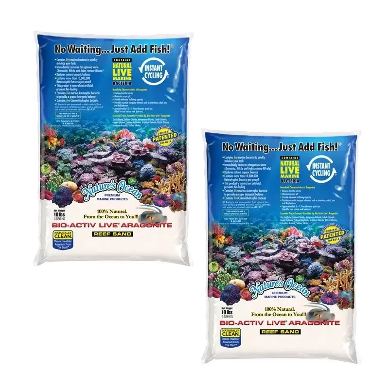 Nature's Ocean 2er-Box – BioActiv Live Sand – Weiß – 4,5 kg kaufen? Nature's Ocean 2er-Box – BioActiv Live Sand – Weiß – 4,5 kg kaufen?
