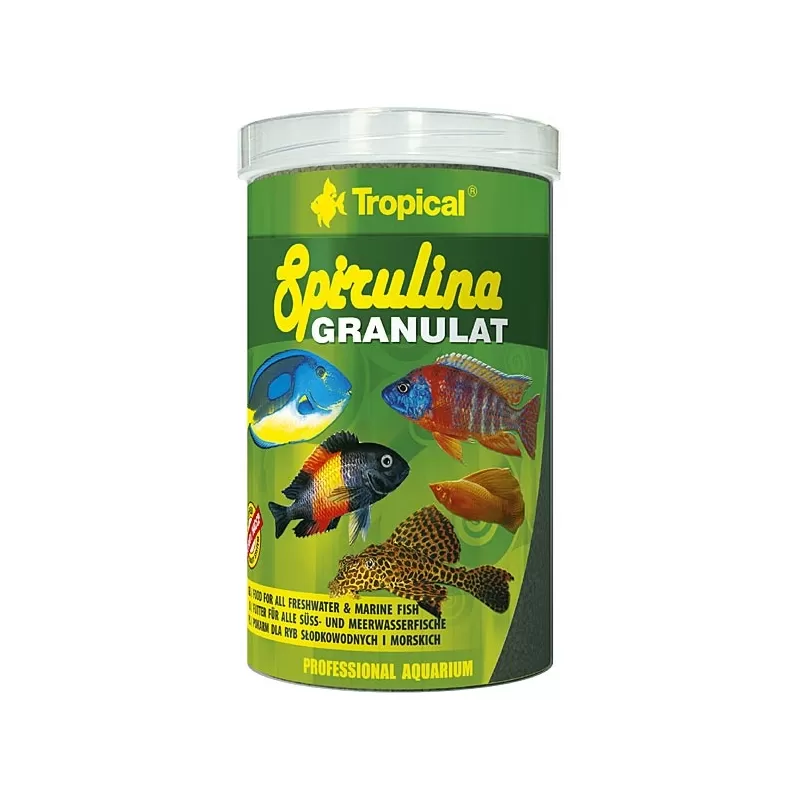 Tropical Spirulina-Granulat – 250 ml. Tropical Spirulina-Granulat – 250 ml.