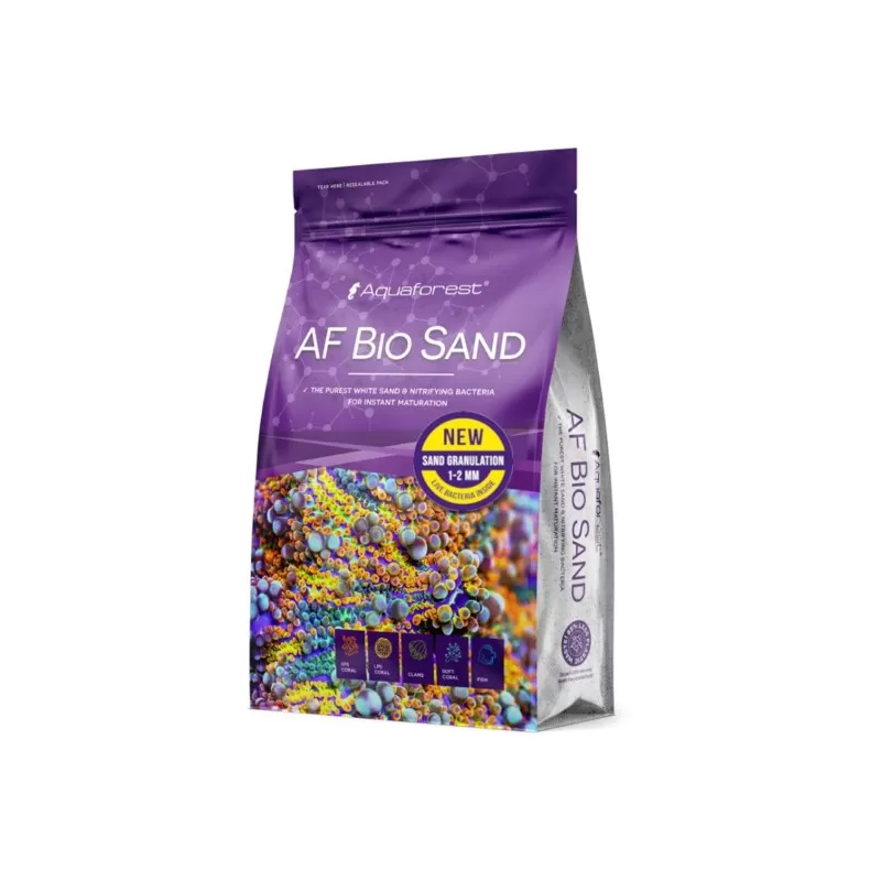 Möchten Sie Aquaforest AF Bio Sand 1–2 mm – 7,5 kg kaufen? | Coralandfishstore.nl