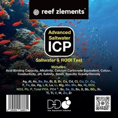 Reef Zlements ICP-Test (RODI + Salzwasser) kaufen? | Coralandfishstore.nl