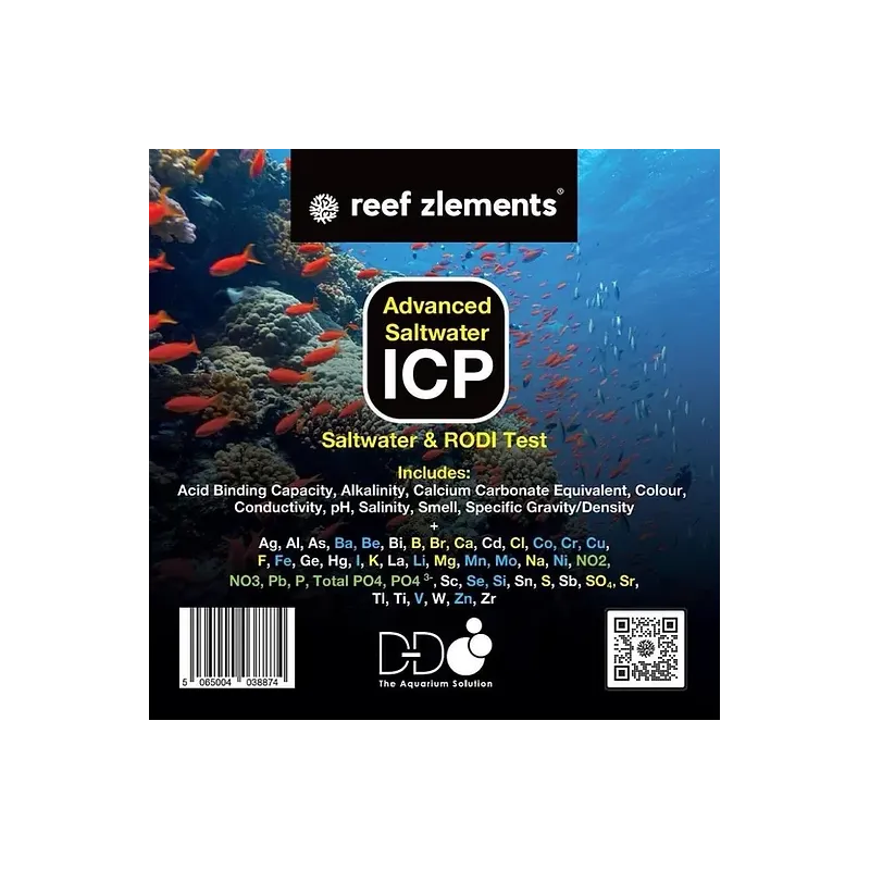 Reef Zlements ICP-Test (RODI + Salzwasser) kaufen? | Coralandfishstore.nl Reef Zlements ICP-Test (RODI + Salzwasser) kaufen? | Coralandfishstore.nl