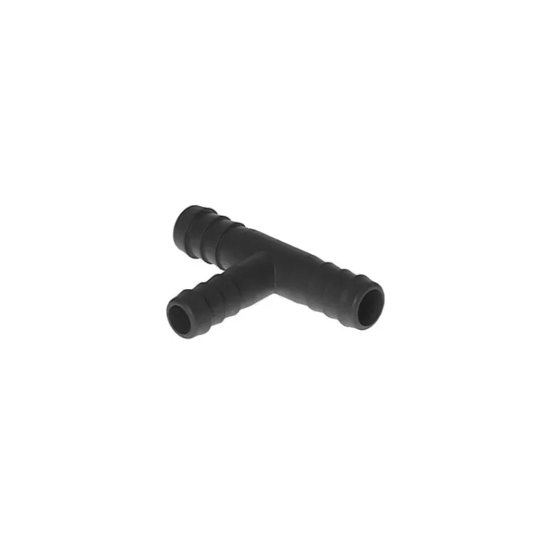 Plastic T-stuk 2 x voor luchtslang 4/6mm