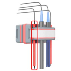 Avidaqua Magnetsonden-Organizer mit zwei Sonden