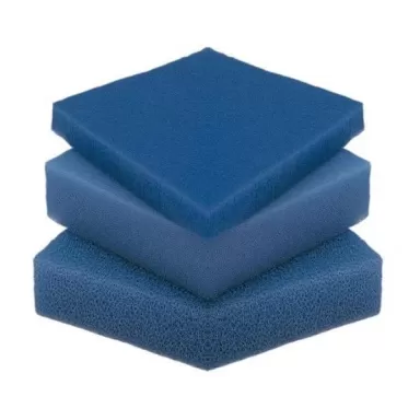 Blauer Filterschaum grob 50x50x10 cm