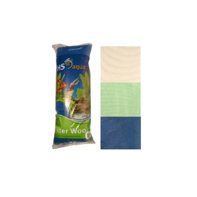 HS Aqua filterwatten wit 250gr