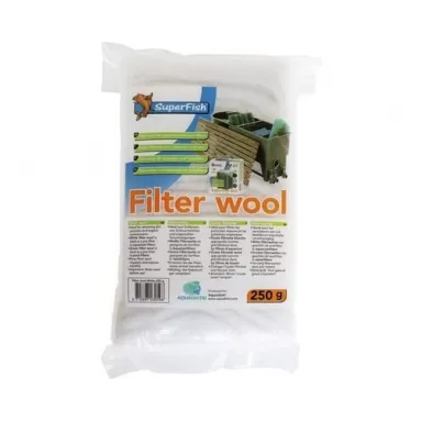 Superfish Weiße Filterwatte 250gr