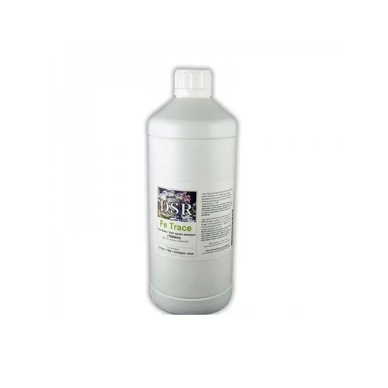 DSR Fe trace ijzer spore element groen rood 500 ml DSR Fe trace ijzer spore element groen rood 500 ml