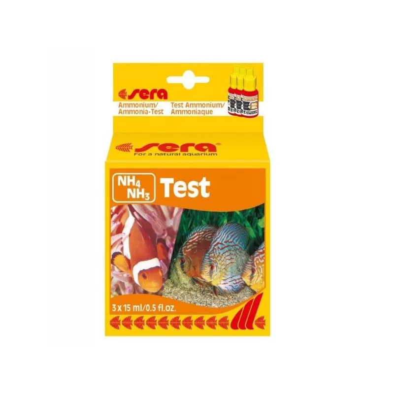 Sera Ammoniak NH4/NH3-Test